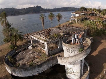 Una de los casoplones abandonados de Pablo Escobar Una de los casoplones abandonados de Pablo Escobar