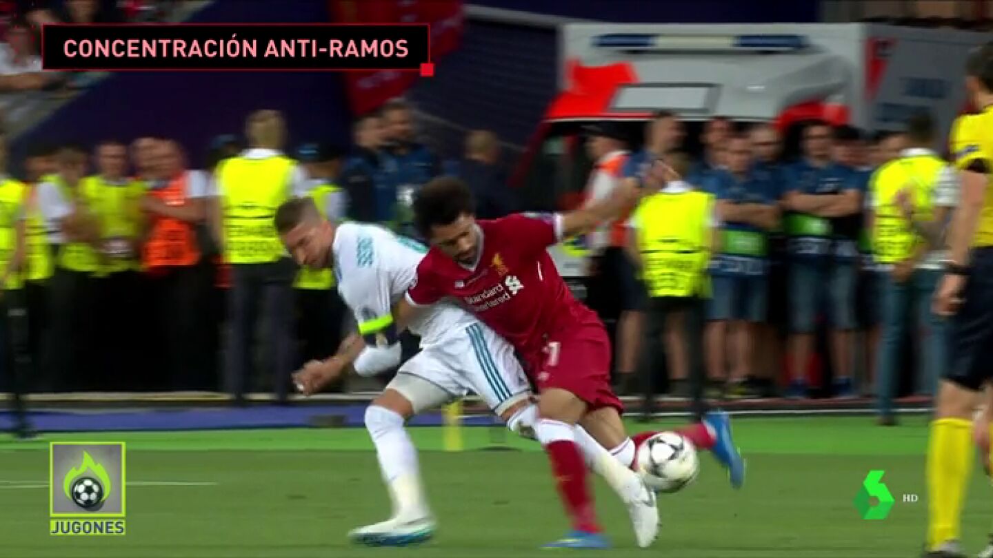 MANIFESTACI&Oacute;N CONTRA SERGIO RAMOS