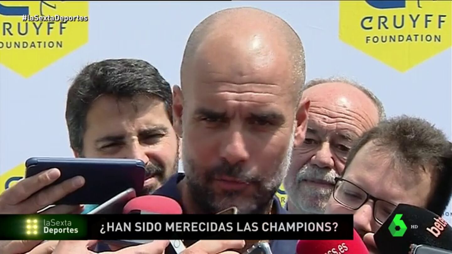 Guardiola: "&iquest;El Real Madrid? Hay que quitarse el sombrero con lo que ha hecho"