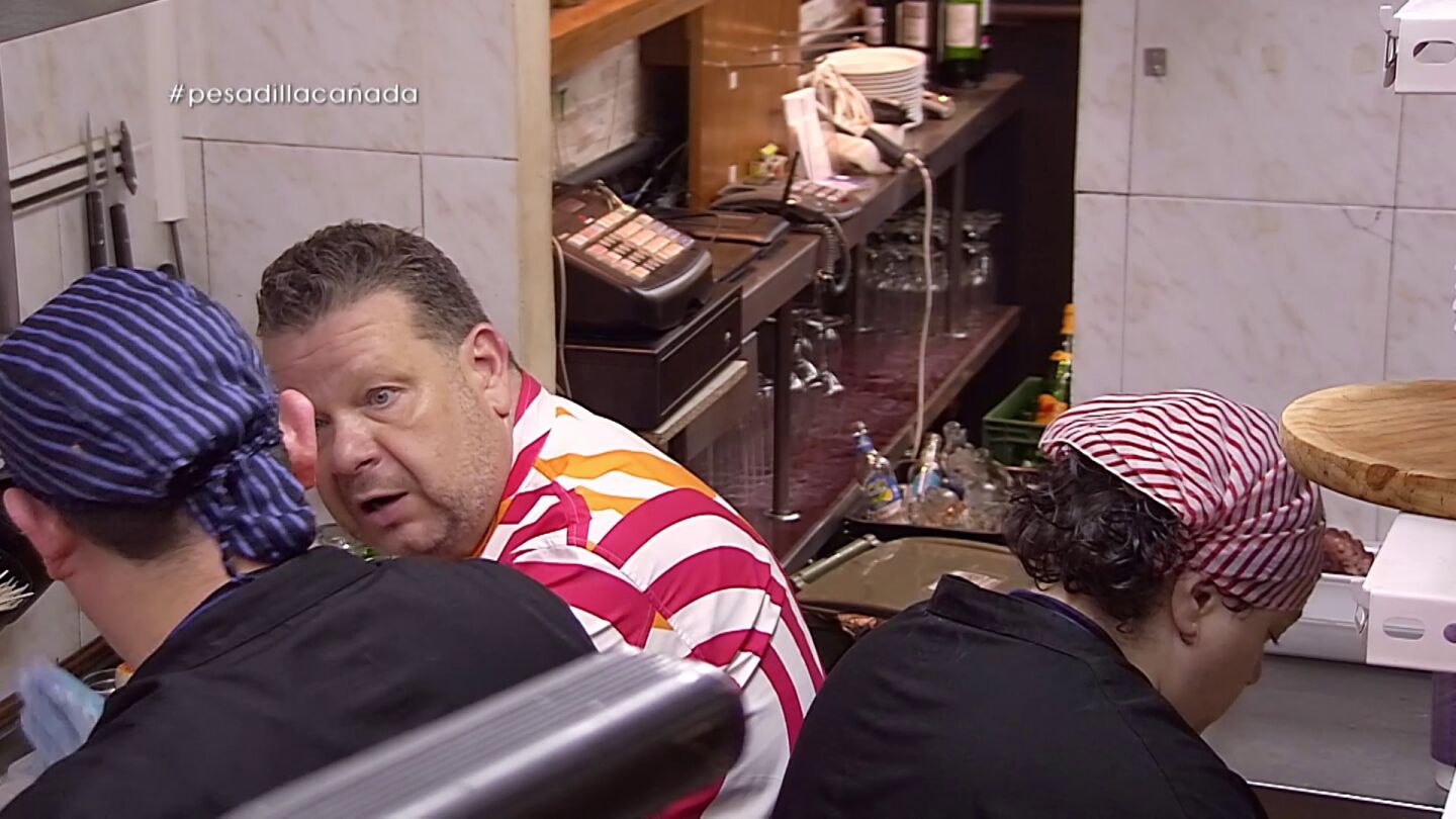 Alberto Chicote en Pesadilla en la cocina: A Ca&ntilde;ada