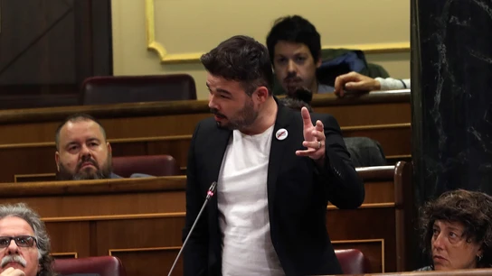 El diputado de ERC Gabriel Rufián El diputado de ERC Gabriel Rufián