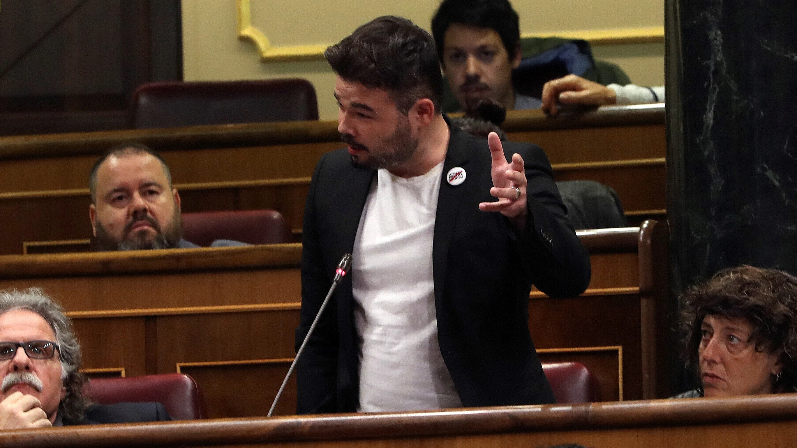 El diputado de ERC Gabriel Rufián