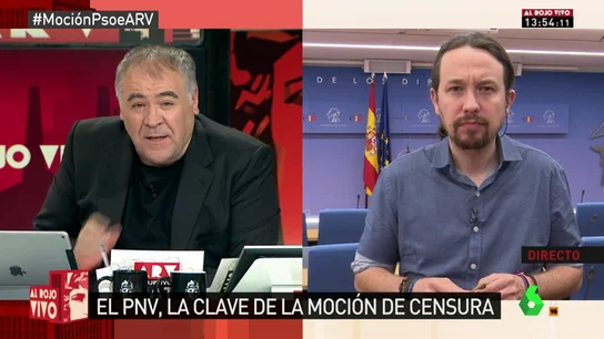 Pablo Iglesias: "Que Rajoy dimitiera sería una bajeza, una vergüenza y una burla a la democracia" Pablo Iglesias: "Que Rajoy dimitiera sería una bajeza, una vergüenza y una burla a la democracia"