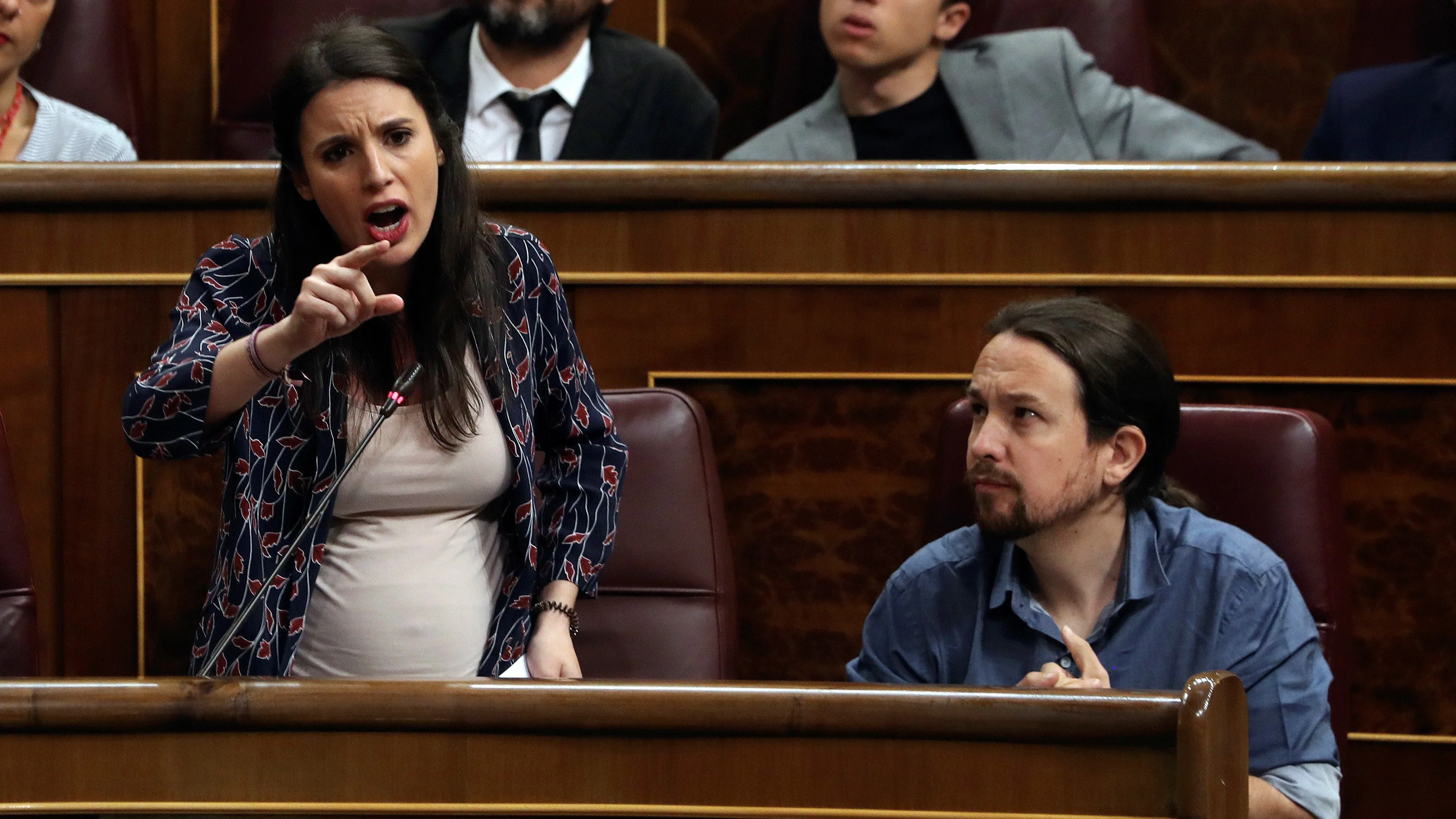 Irene Montero en el Congreso de los diputados