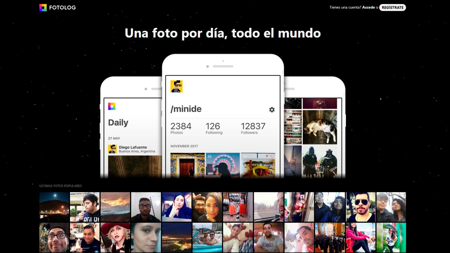Regresa Fotolog en versi&oacute;n app
