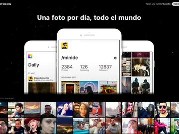 Regresa Fotolog en versión app Regresa Fotolog en versión app