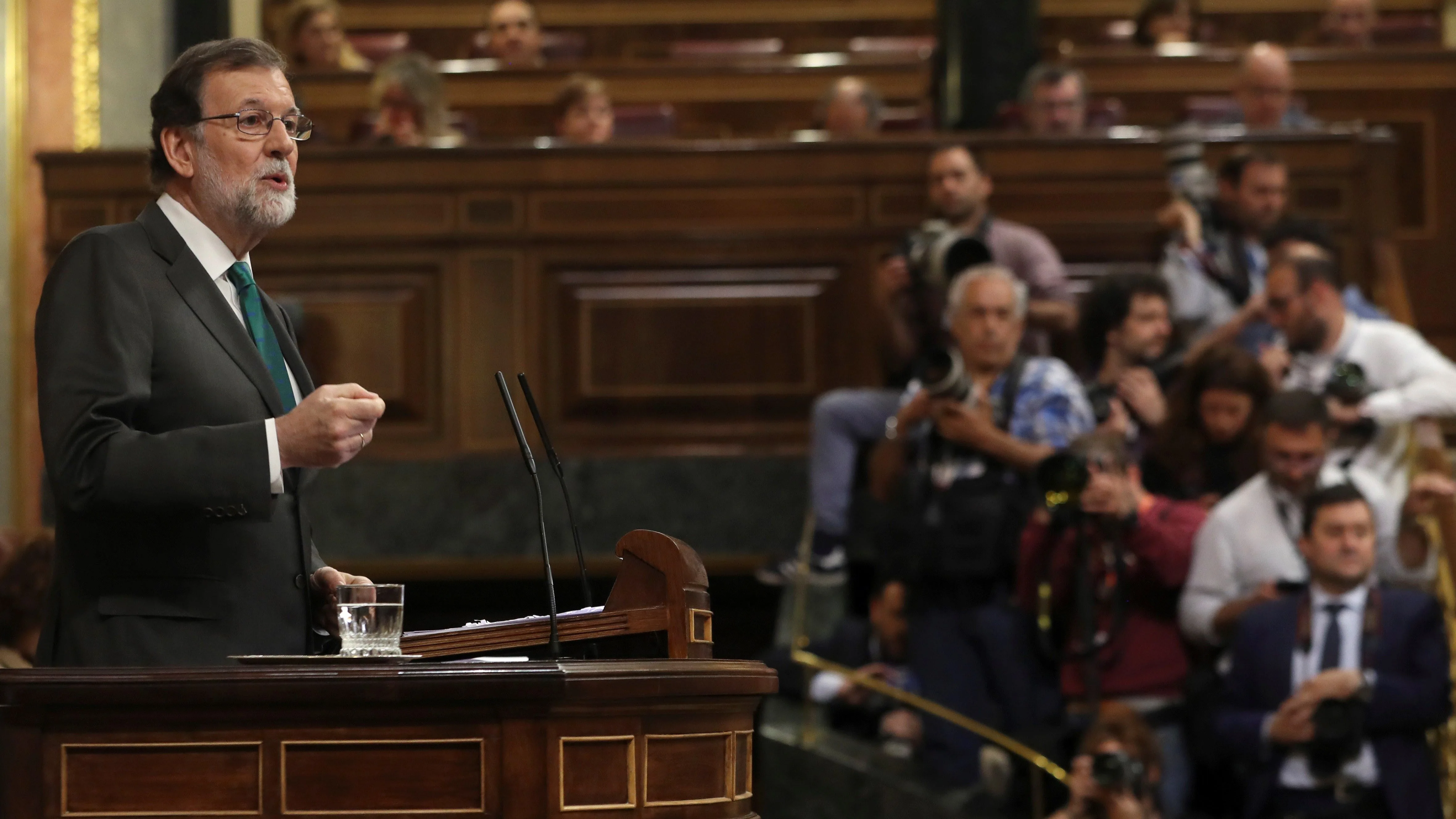 El presidente del Gobierno, Mariano Rajoy