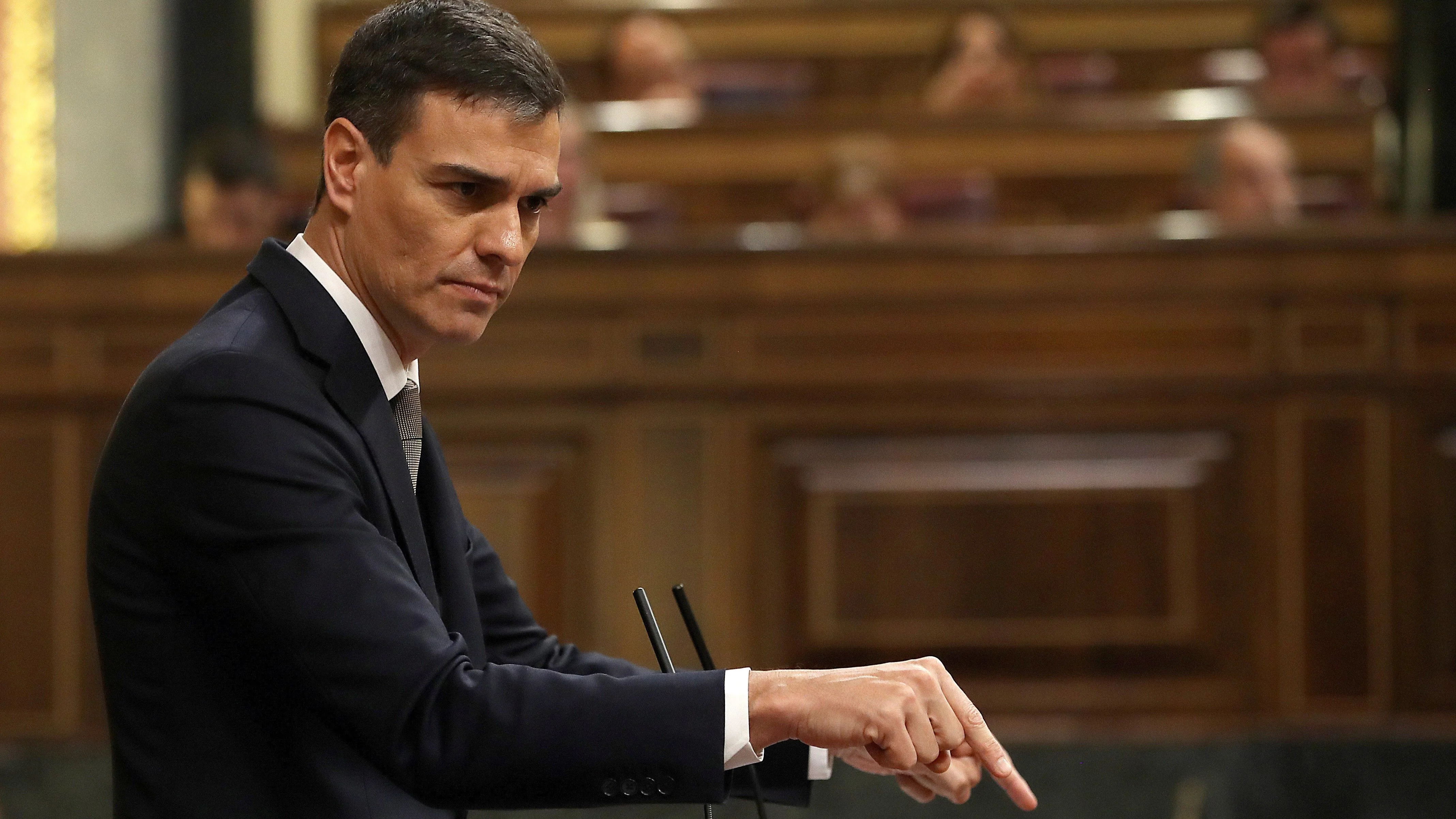 Pedro Sánchez, secretario general del PSOE