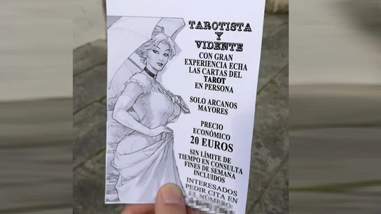 Imagen de un folleto publicitario que supuestamente repartía la una juez de Lugo, Imagen de un folleto publicitario que supuestamente repartía la una juez de Lugo,