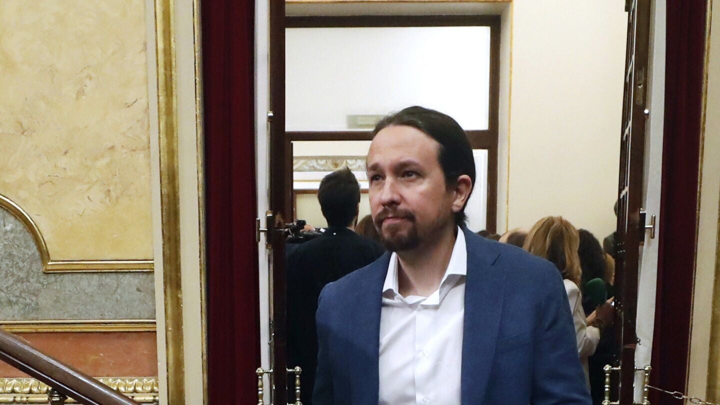 El l&iacute;der de Podemos, Pablo Iglesias
