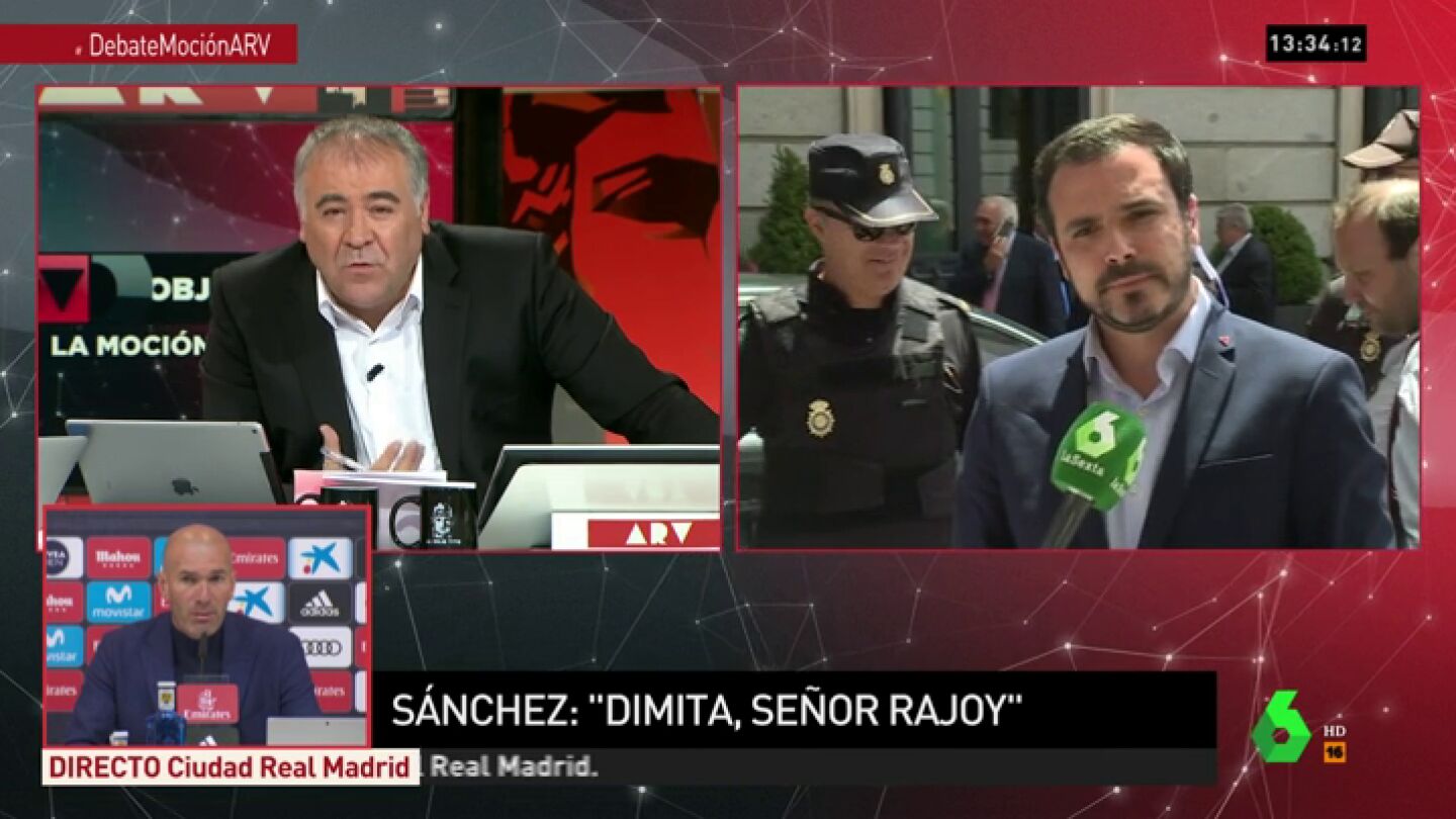 Alberto Garz&oacute;n: "La intervenci&oacute;n de Rajoy ha sido m&aacute;s de l&iacute;der de la oposici&oacute;n que de presidente del Gobierno"