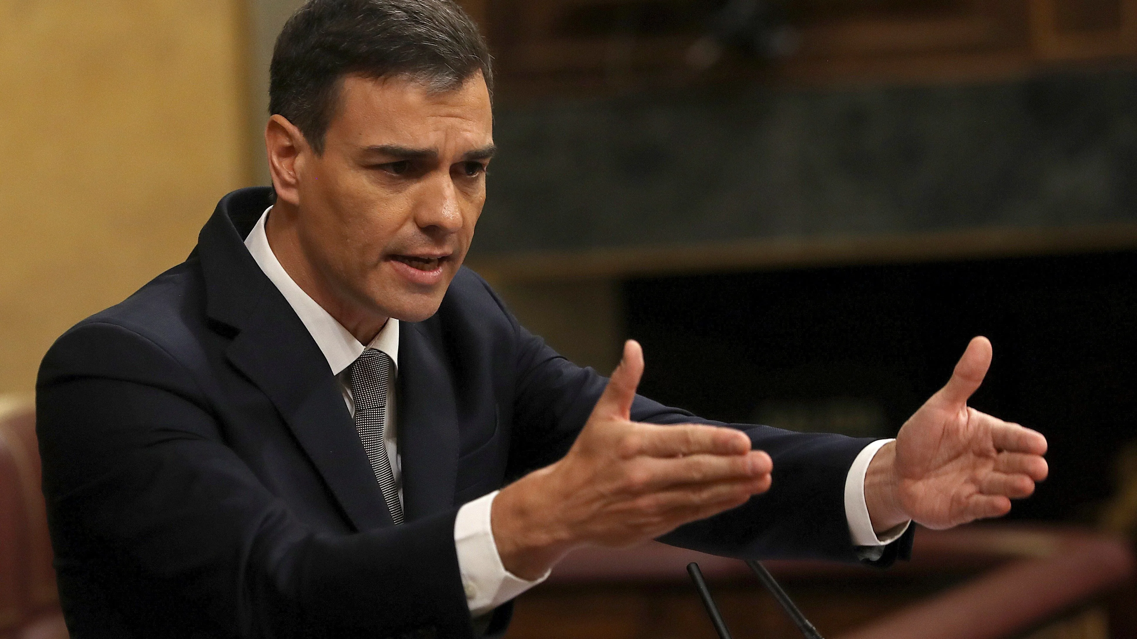 Pedro Sánchez, secretario general del PSOE