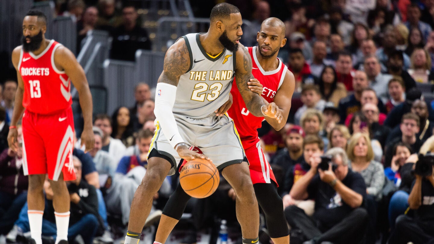 LeBron James postea a Chris Paul