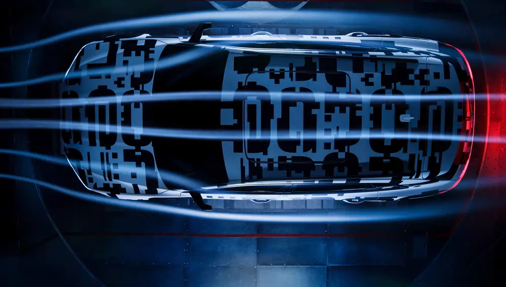 Audi E-Tron en el túnel de viento