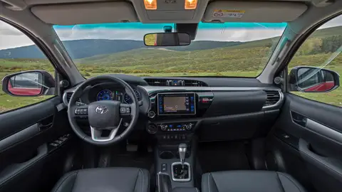 Toyota Hilux Invincible Interior del Toyota Hilux Invincible