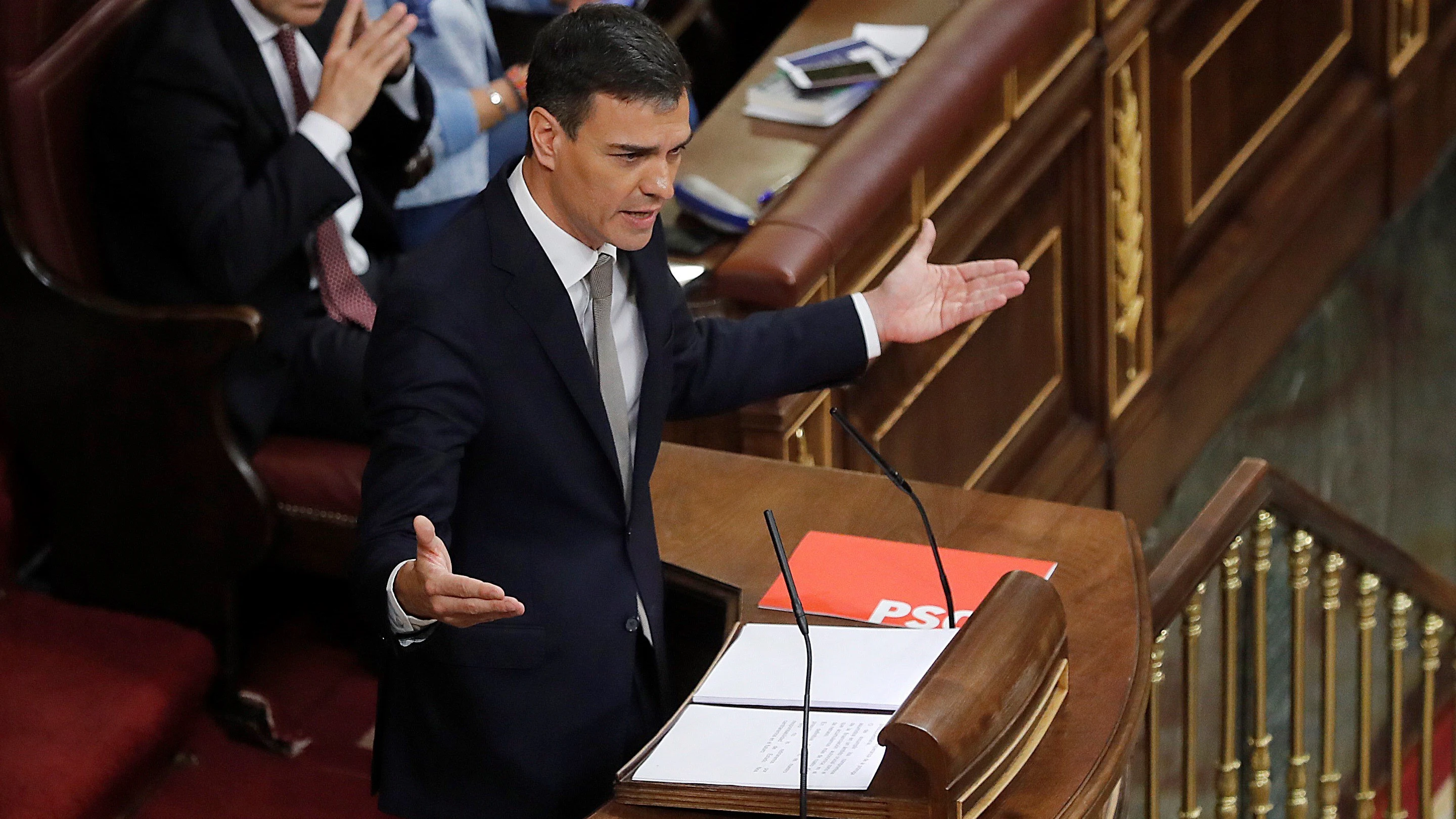 Pedro Sánchez, secretario general del PSOE