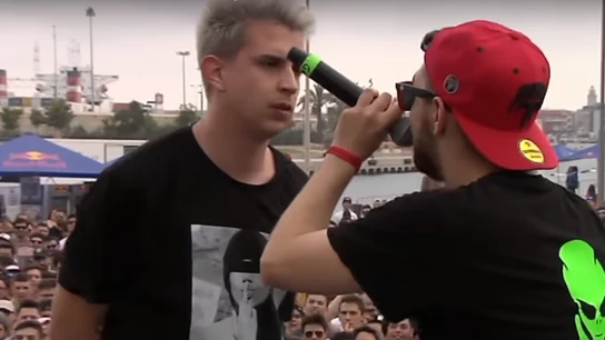 Batalla de gallos entre Zasko y Fj Batalla de gallos entre Zasko y Fj