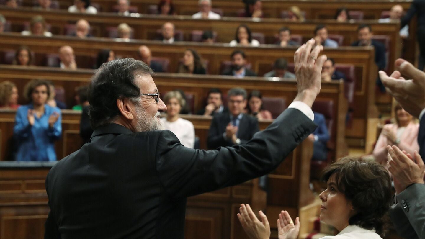 Mariano Rajoy, en el Congreso