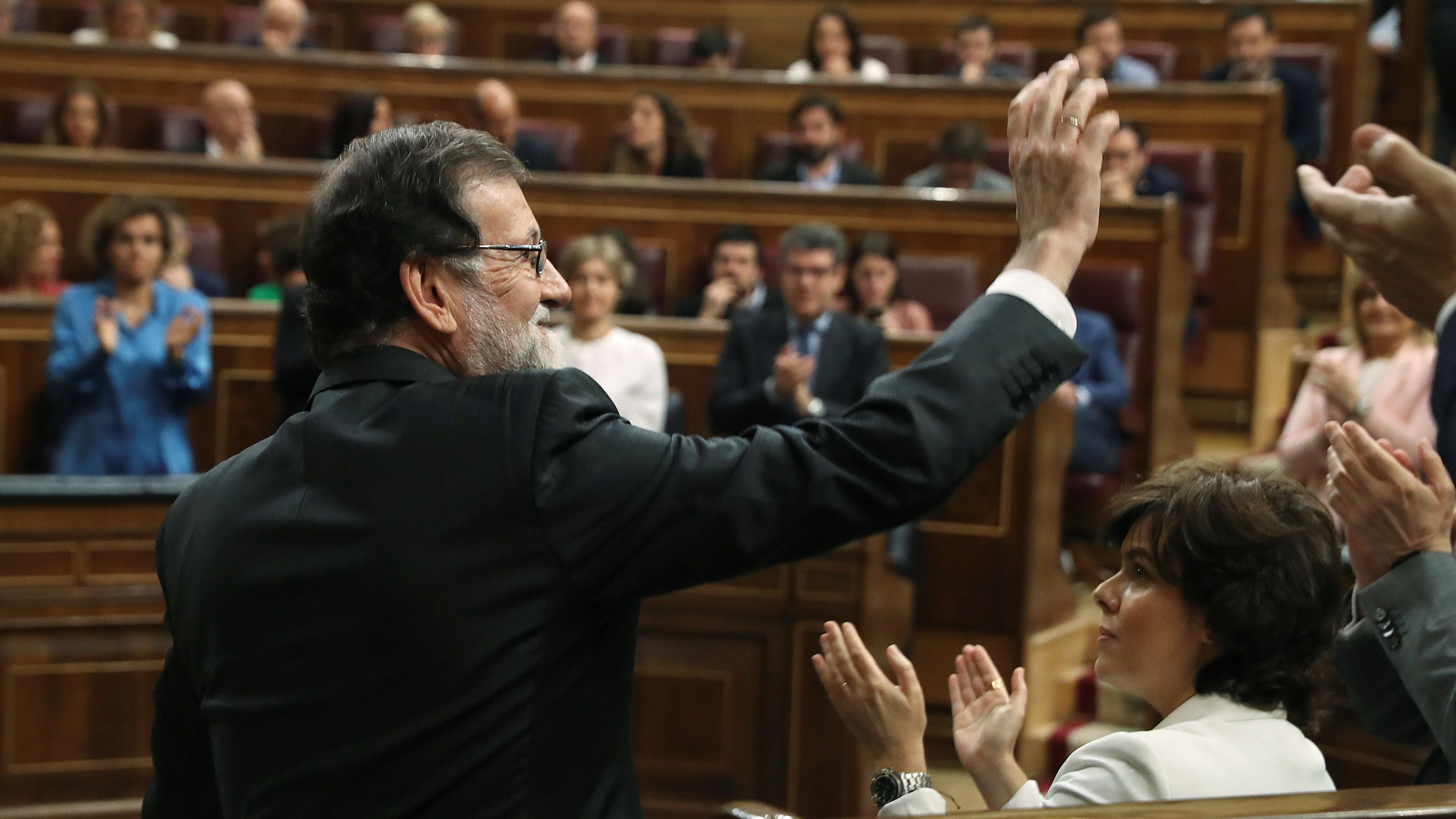 Mariano Rajoy, en el Congreso