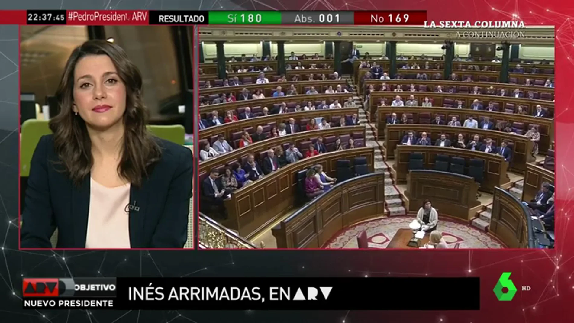 <p>Inés Arrimadas: "Un Gobierno con 84 diputados de Sánchez es un caramelito para Bildu y los separatistas"</p>