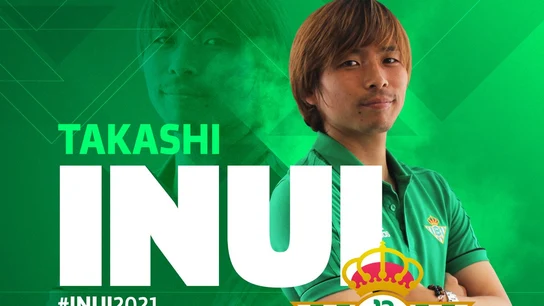 Takashi Inui, nuevo fichaje del Betis hasta junio de 2021 Takashi Inui, nuevo fichaje del Betis hasta junio de 2021