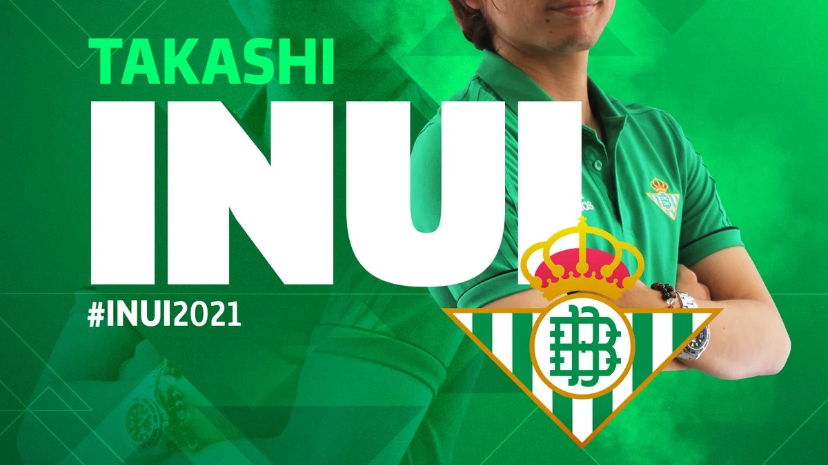 Takashi Inui, nuevo fichaje del Betis hasta junio de 2021