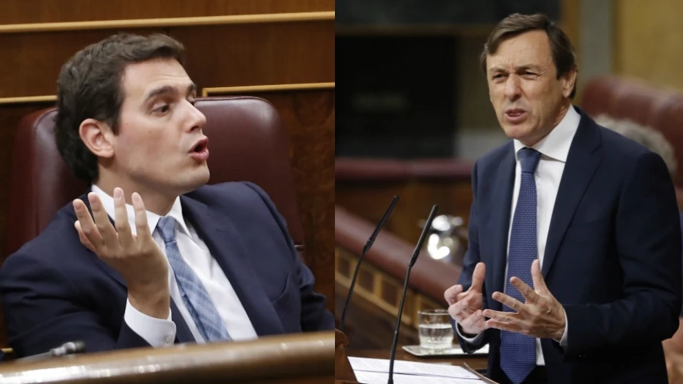 Albert Rivera y Rafael Hernando