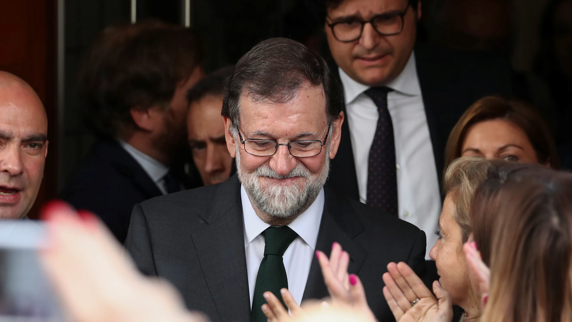 El expresidente del del PP, Mariano Rajoy