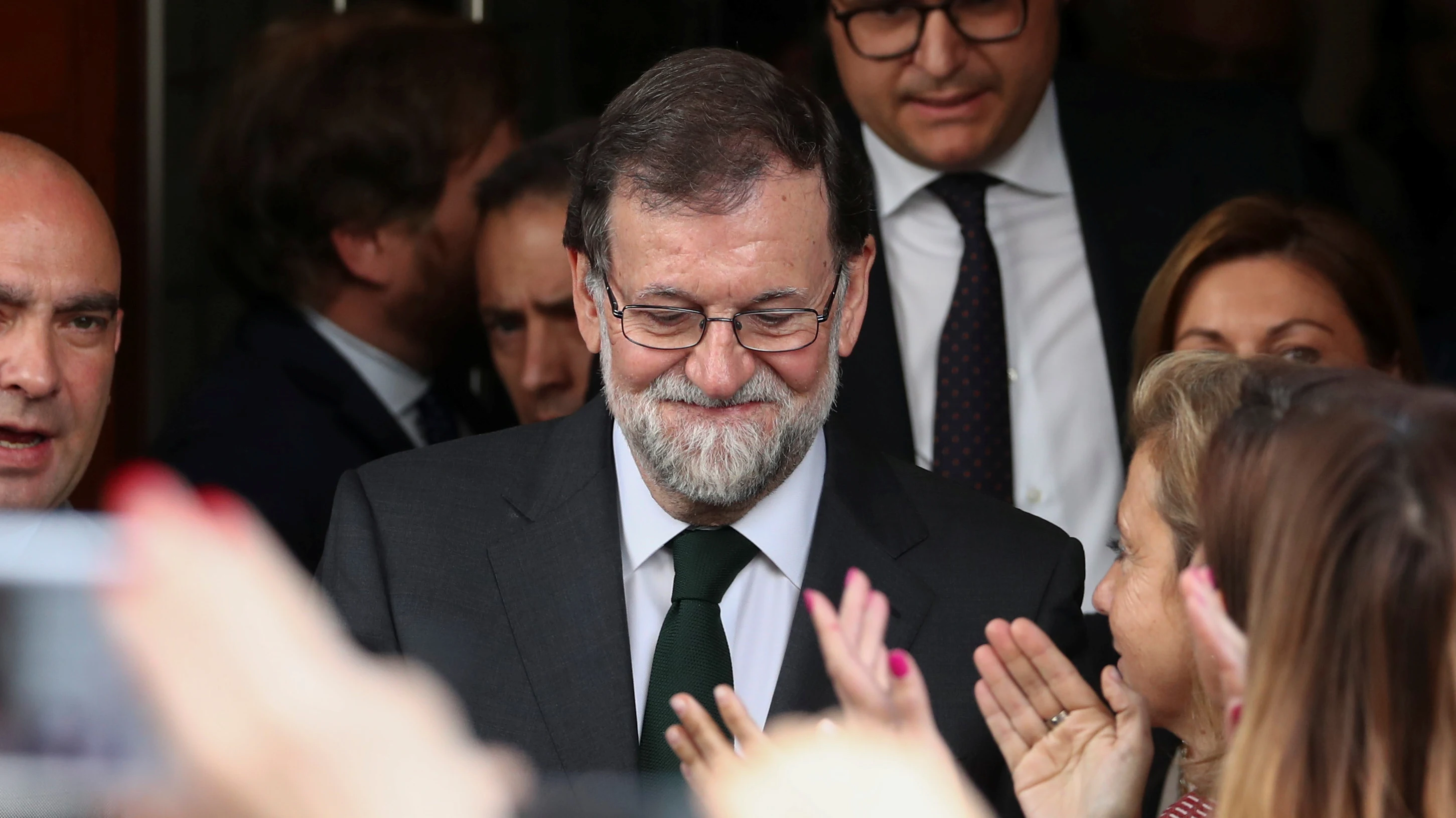 El expresidente del del PP, Mariano Rajoy