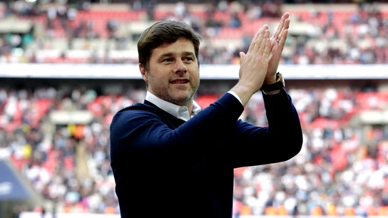 Pochettino aplaude en Wembley Pochettino aplaude en Wembley