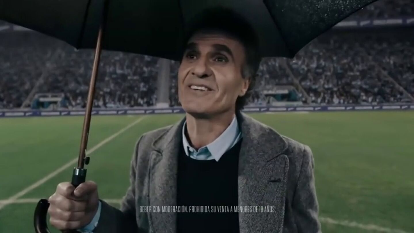 El anuncio de Quilmes para el Mundial de Rusia 2018, con Ruggeri como protagonista