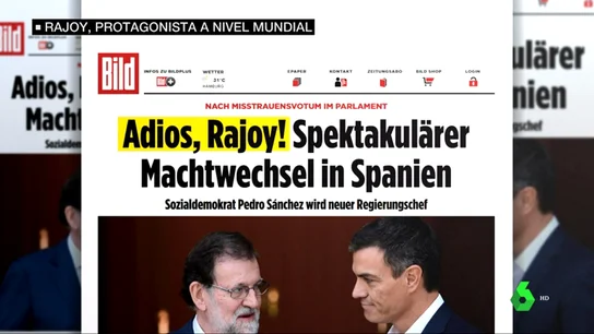 Rajoy, un protagonista a nivel internacional: así vivieron las televisiones de todo el mundo el fin de su mandato Rajoy, un protagonista a nivel internacional: así vivieron las televisiones de todo el mundo el fin de su mandato