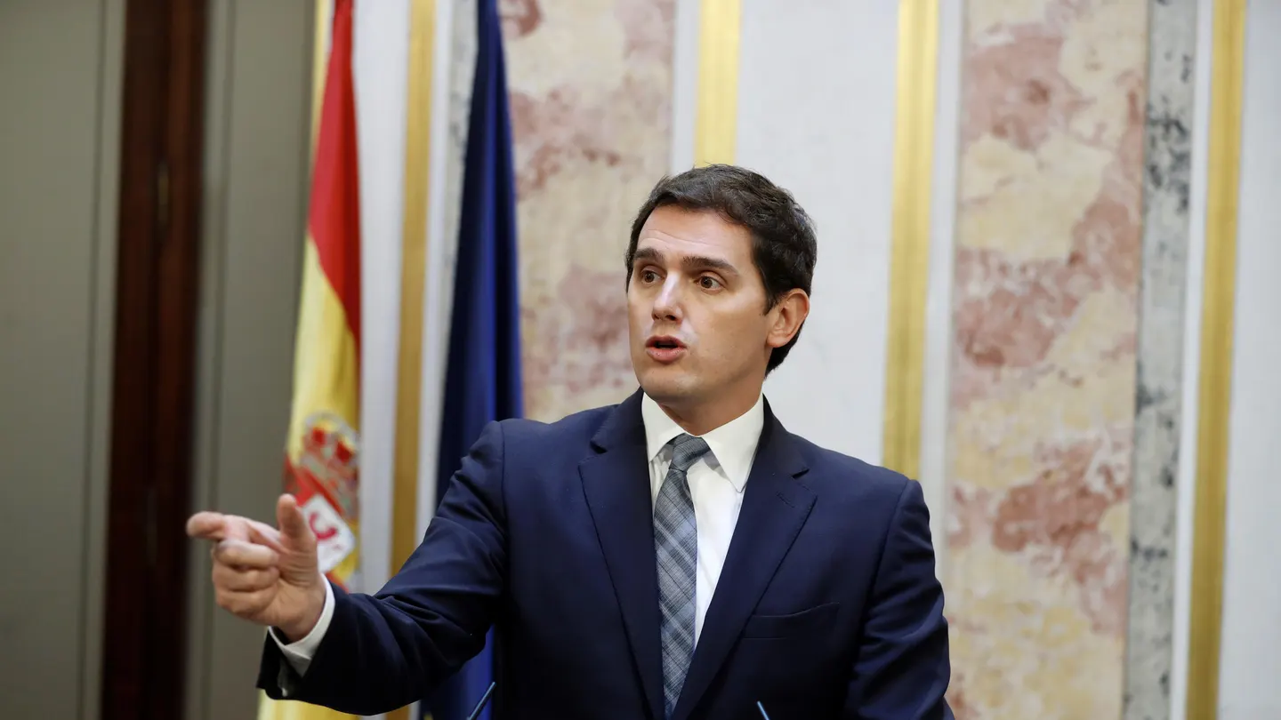 El presidente de Ciudadanos, Albert Rivera El presidente de Ciudadanos, Albert Rivera
