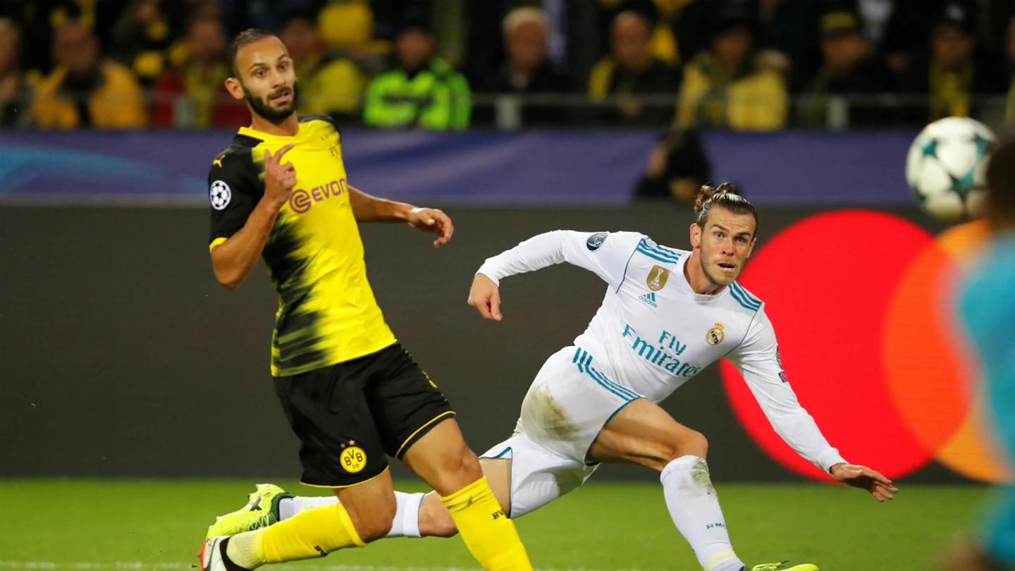 Bale, ante el Dortmund Bale, ante el Dortmund