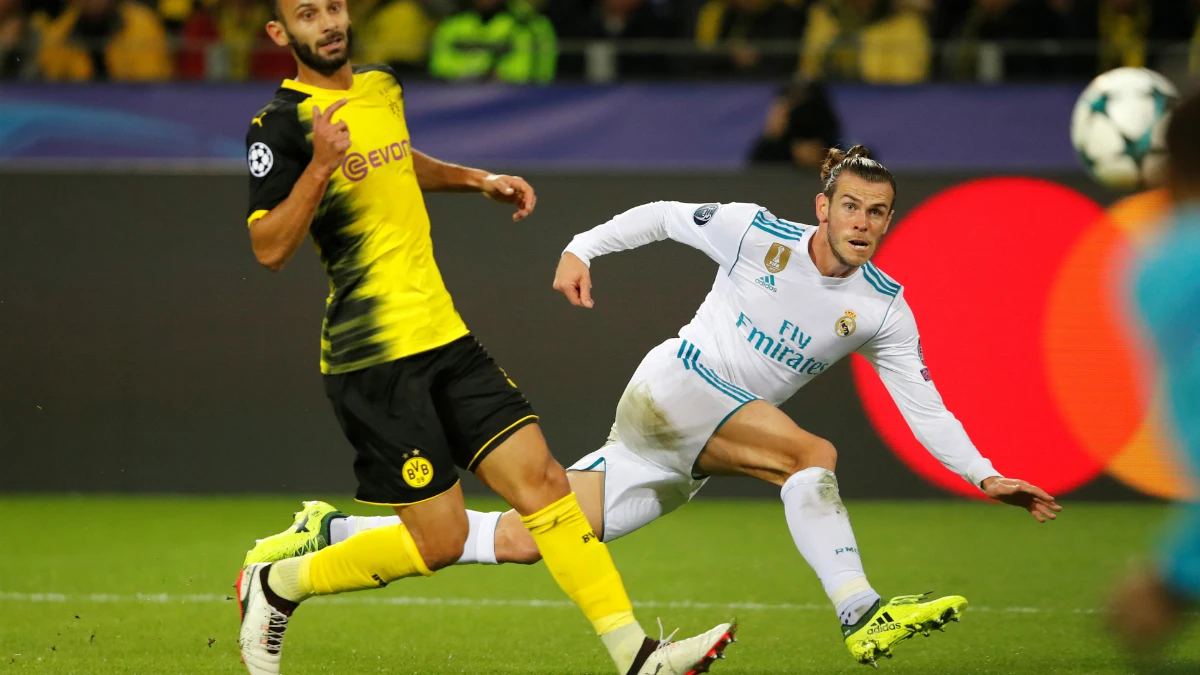 Bale, ante el Dortmund