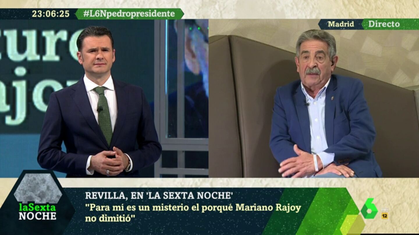 El presidente de Cantabria, Miguel &Aacute;ngel Revilla