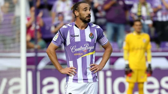 Borja Fernández, capitán del Valladolid. Borja Fernández, capitán del Valladolid.