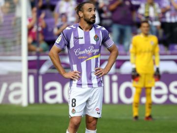 Borja Fernández, capitán del Valladolid. Borja Fernández, capitán del Valladolid.