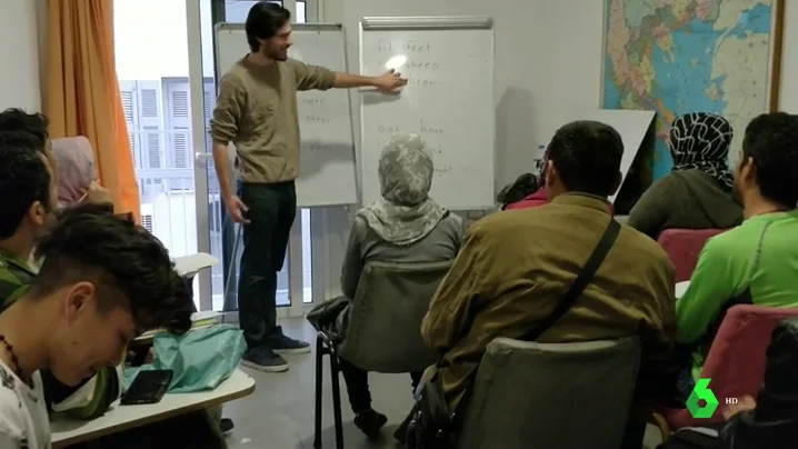 Una de las clases que se imparten en el 'Victoria Social Center'