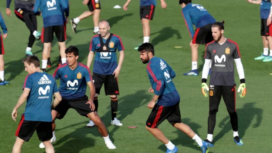 Entrenamiento de España Entrenamiento de España
