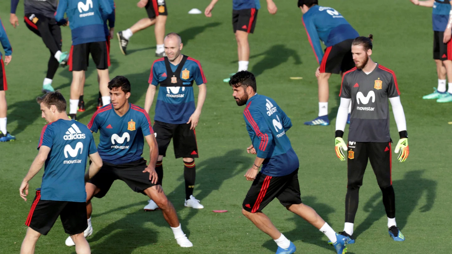 Entrenamiento de España Entrenamiento de España