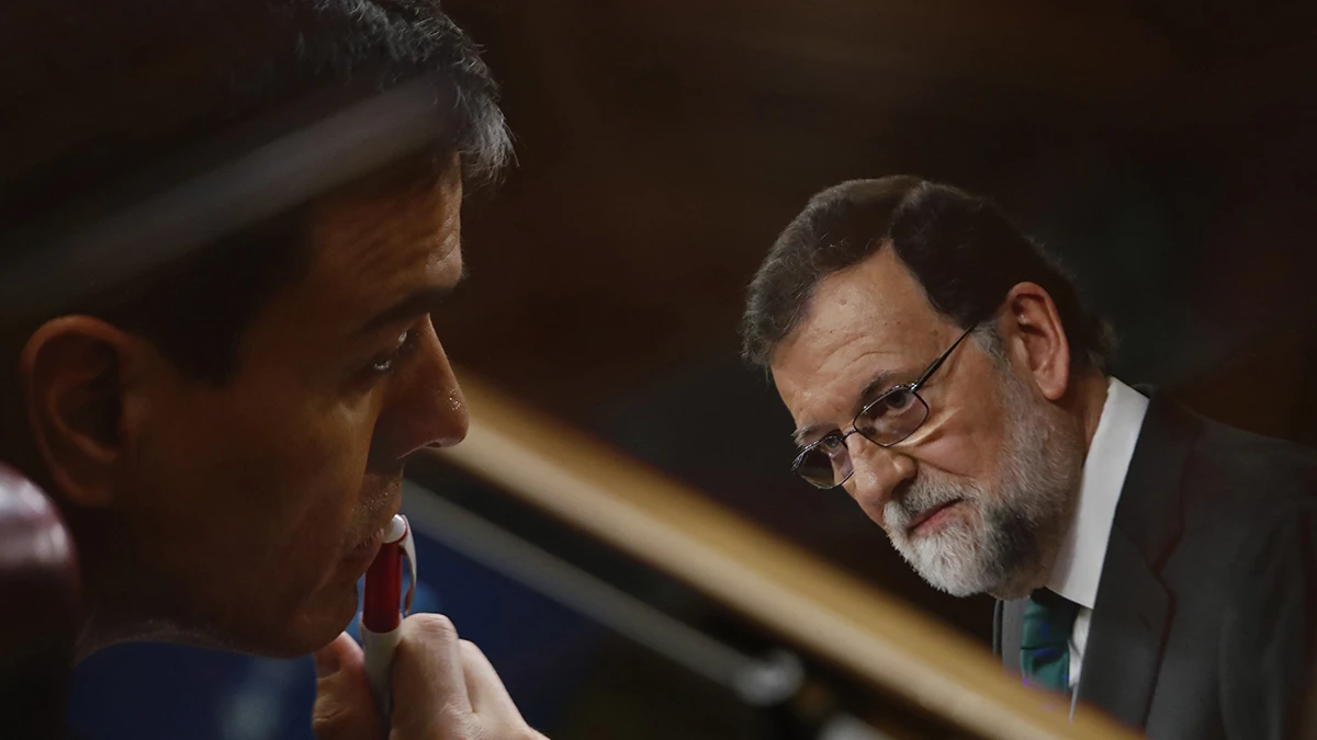 Pedro Sánchez y Mariano Rajoy