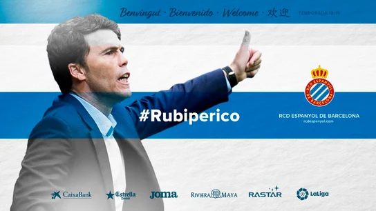 Rubi, nuevo técnico del Espanyol Rubi, nuevo técnico del Espanyol