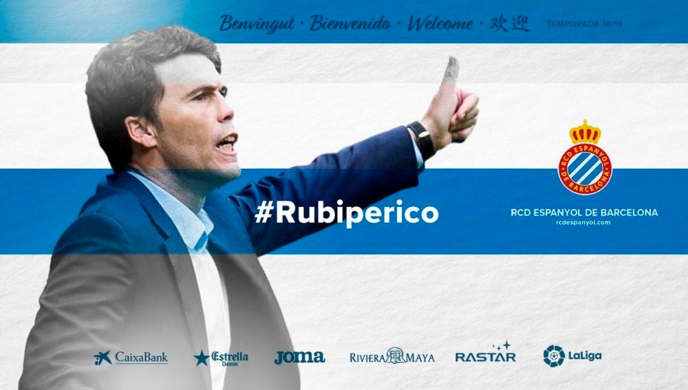 Rubi, nuevo técnico del Espanyol