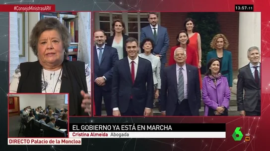 Cristina Almeida: "Las 11 mujeres en el Gobierno con experiencia feminista es la mayor respuesta del 8M" Cristina Almeida: "Las 11 mujeres en el Gobierno con experiencia feminista es la mayor respuesta del 8M"