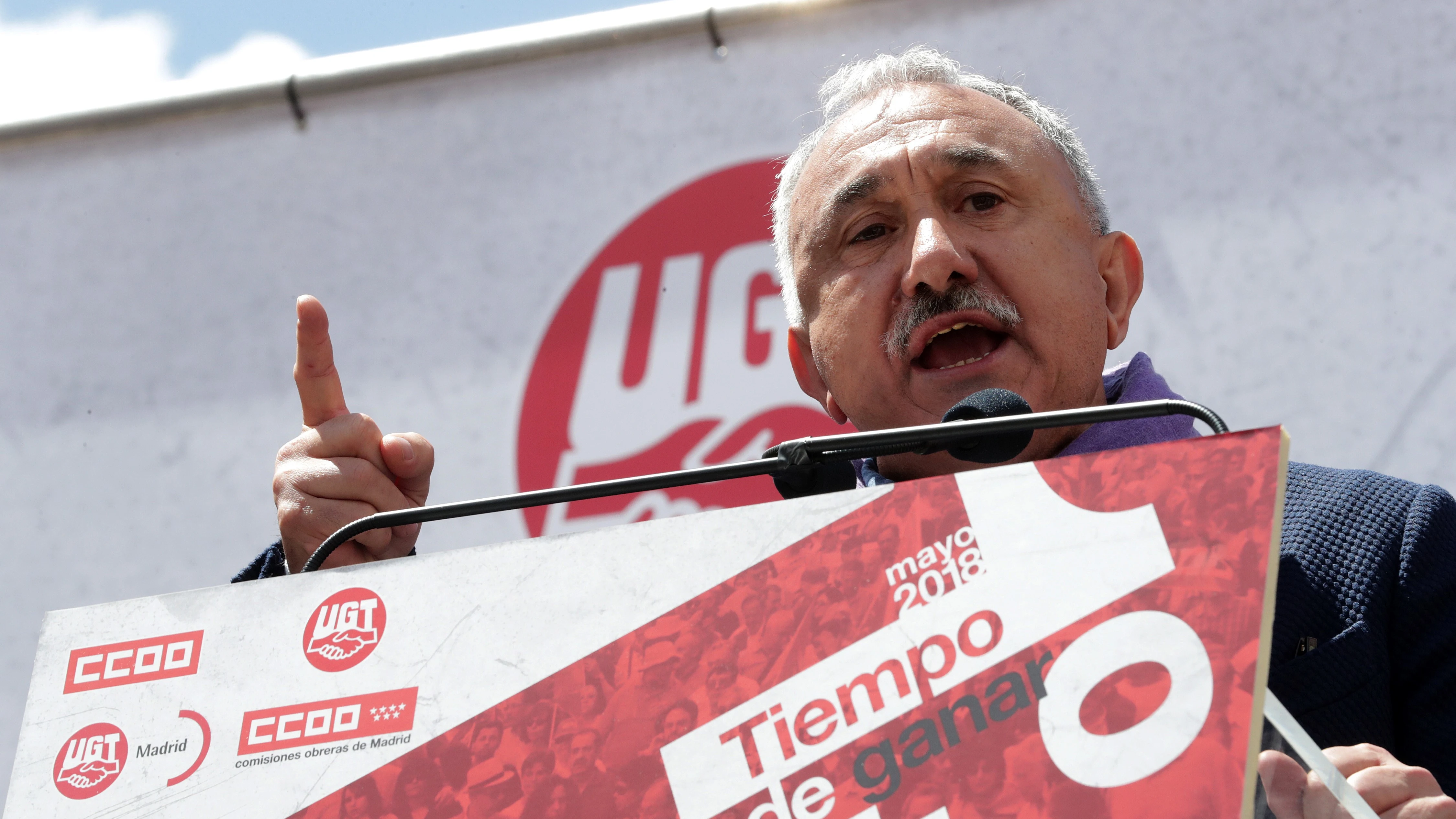 El secretario general de UGT, Pepe Álvarez (Archivo)