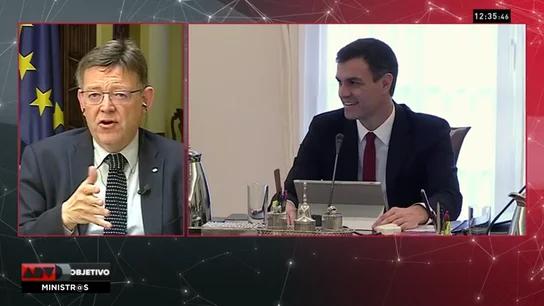 Ximo Puig: "Que el PP diga que el Gobierno no es legítimo es actuar de una manera anticonstitucional" Ximo Puig: "Que el PP diga que el Gobierno no es legítimo es actuar de una manera anticonstitucional"