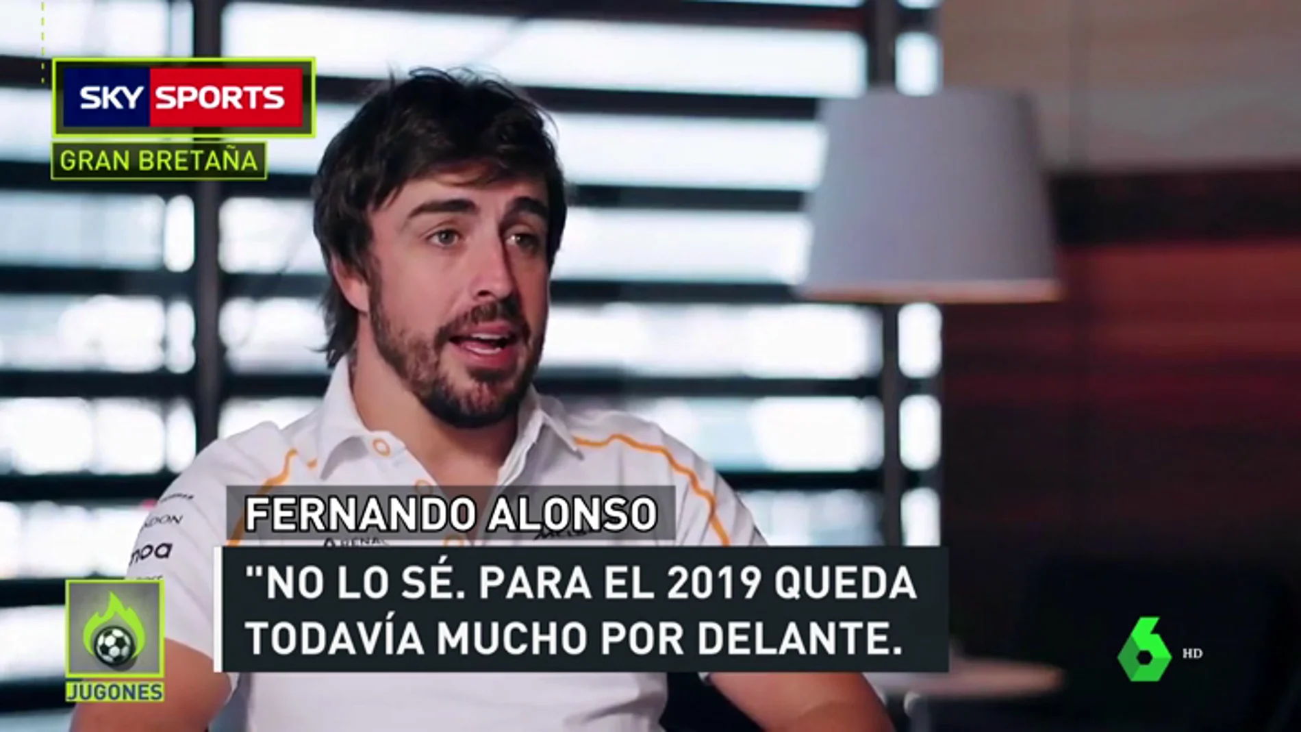Alonso: "No sé qué haré la próxima temporada"
