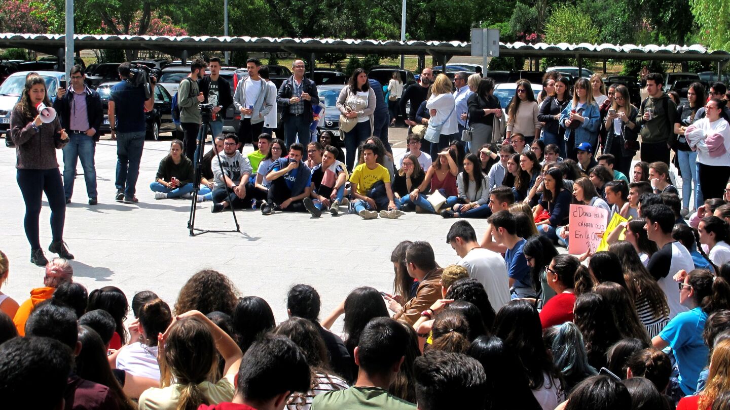 Alumnos que se han presentado a las pruebas de acceso a la Universidad, EBAU