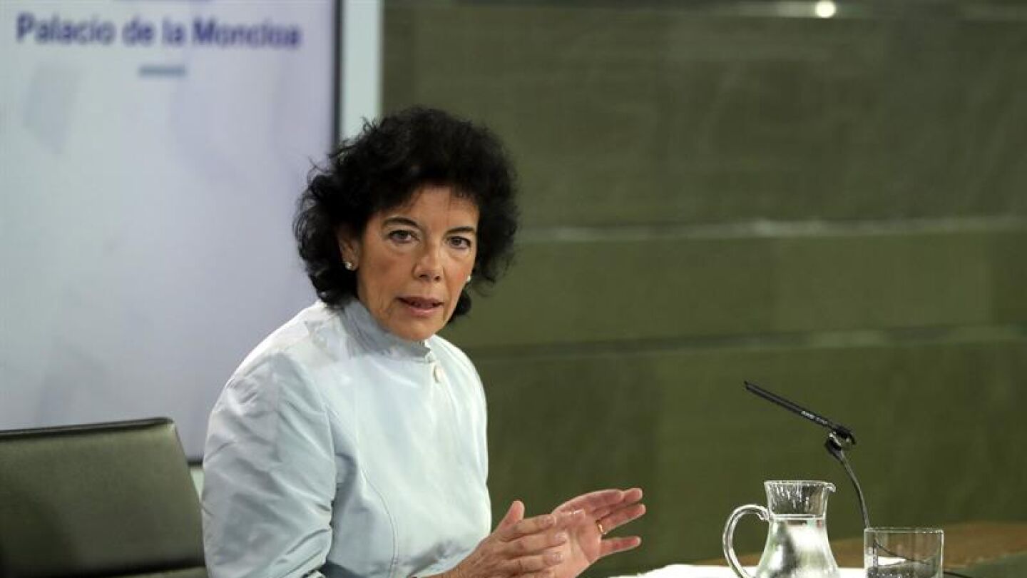  La portavoz del Ejecutivo, Isabel Cela&aacute;